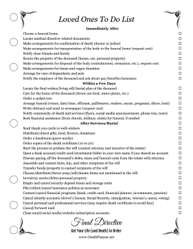 To Do List Planner Final Directive