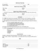 Advance Directive