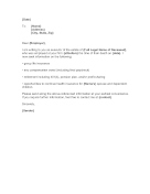 Employee Death Benefits Letter