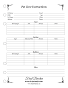 Pet Care Planner